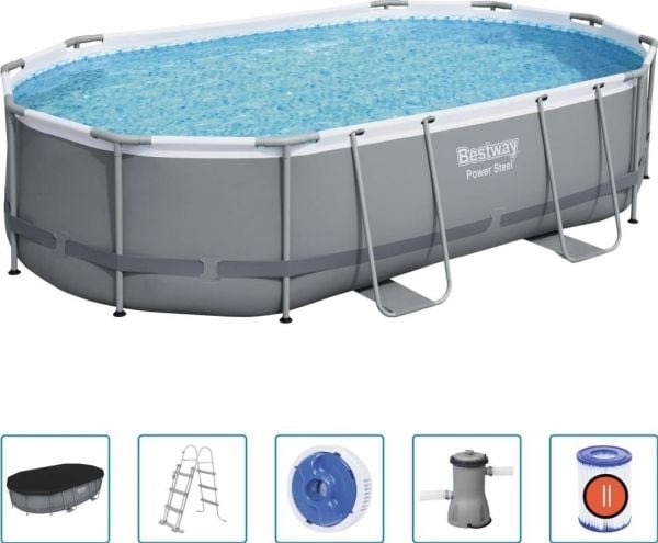 Bestway Power Steel bassengramme 488x305 cm (56448)