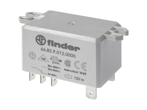 Finder 66.82.8.230.1000 Rele Katkaisuvirta (max.): 30 A 2 x kytkin 10 kpl