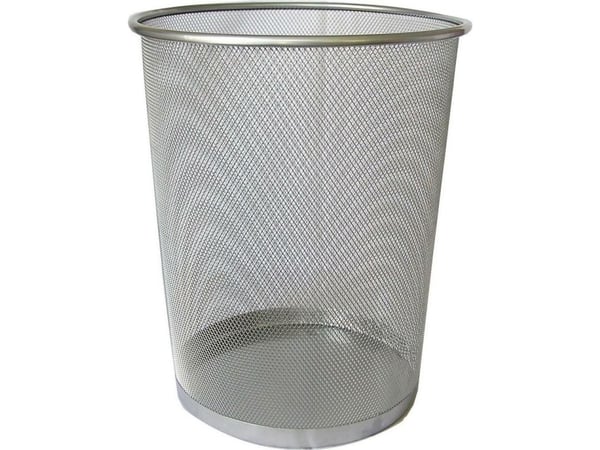 Søppelbøtte Feniks 15L sølv (FEN000366)