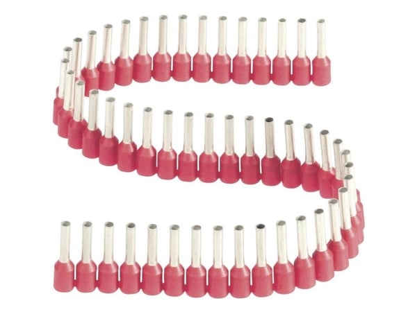 Vogt Verbindungstechnik 470308.00050 Kaapeli 1 mm² Delvist isoleret Rød 50 stk