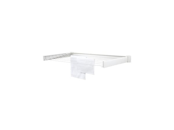 Leifheit 83305, Veggmonterbar hylle, Hvit, 7,2 m, 1030 mm, 530 mm, 1 stykker