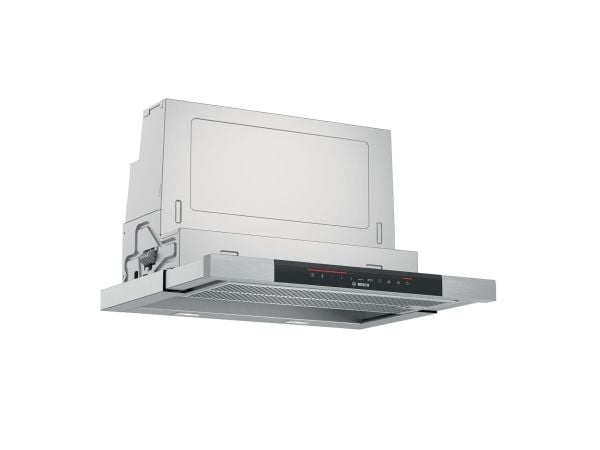 Bosch Serie | 8 DFS067K51 - Panser - teleskopisk - Nisje - bredde: 52.4 cm - dybde: 29 cm - ekstraksjon og resirkulasjon (-) - med intern motor - r...