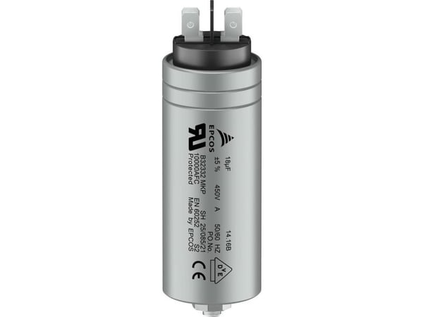 TDK B32332I6306J080 1 stk MKP-foliekondensator Stikvülling 30 µF 450 V/AC 5 % (Ø x L) 35 mm x 93 mm