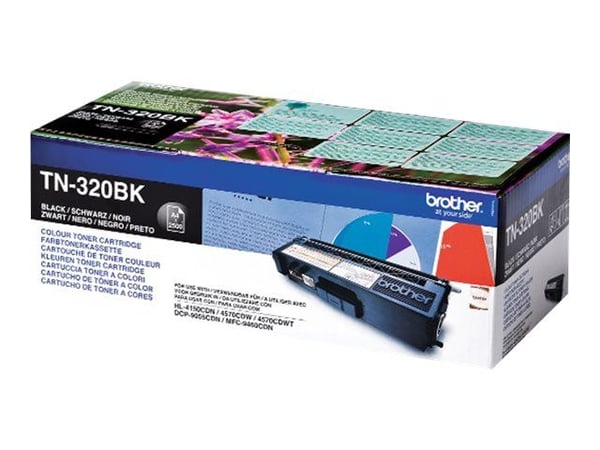 Brother TN320BK, 2500 sivua, Musta, 1 kpl