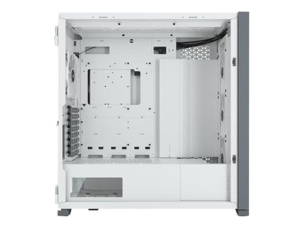 CORSAIR iCUE 7000X RGB - FT - utvidet ATX (E-ATX) - sidepanel med vindu (herdet glass) - ingen strømforsyning (ATX) - hvit - USB/lyd