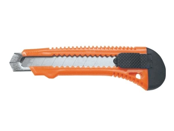 Top Tools 18 mm sammenleggbar kniv med metallføring (17B528)