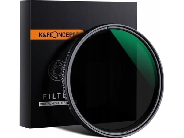 Kf Filter 40,5 mm Kf Filter Fader Grå Justerbar Nd8-nd2000 / Kf01.1350
