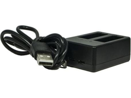 Xrec dobbel USB-lader til AHDBT-501 / GoPro HERO 7 6 5 BLACK Xrec dobbel USB-lader til AHDBT-501 / GoPro HERO 7 6 5 BLACK