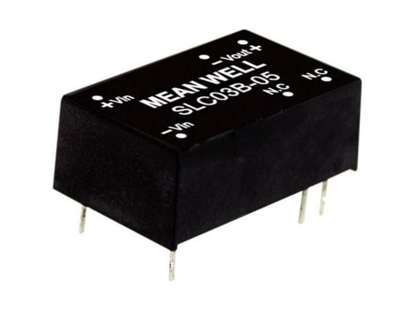 MEAN WELL SLC03A-05, 13,8 mm, 22,1 mm, 8,55 mm, 4,5 g, 3 W, 9 - 18 V