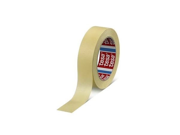 Tesa 4323 - Maskeringstape - 30 mm x 50 m - lett kreppet papir - lys beige