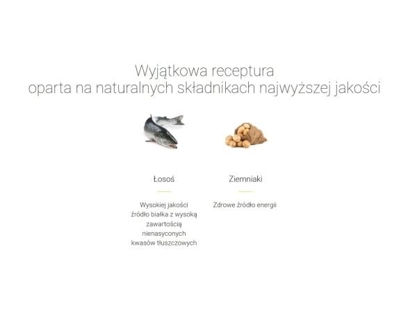 Josera 9802, Vuxen, Potatis, Ris, Lax, 2 kg