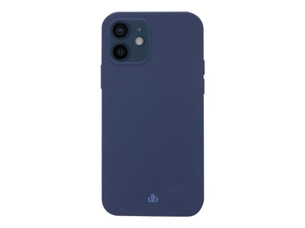 dbramante1928 Monaco - Baksidedeksel for mobiltelefon - snappfeste - MagSafe-samsvar - 100 % resirkulert plast - Oseanblå - for Apple iPhone 12, 12...