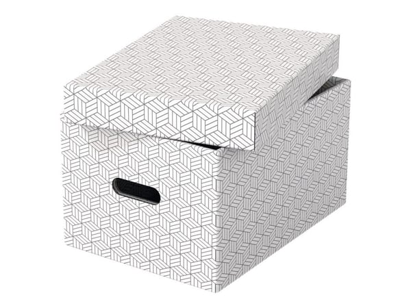 Esselte - Gaveeske - medium - 36 cm x 26.5 cm x 10 cm - hvit - pakke av 3