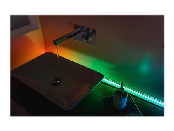 Twinkly Generation II Line Extension Kit - Lysslynge - LED - klasse G - 16 millioner farger - 1.5 m - svart