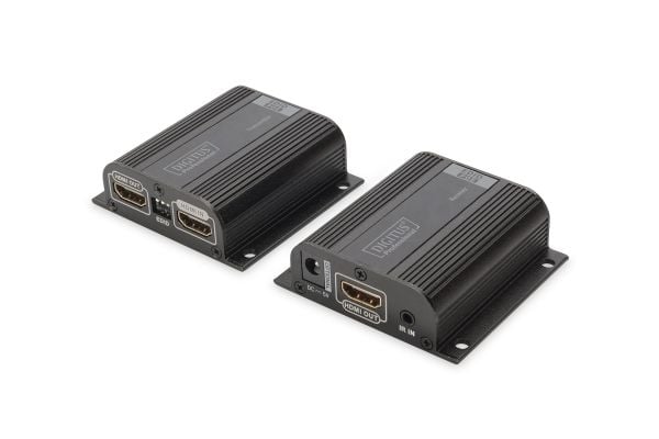 DIGITUS Professional DS-55100-1 HDMI Extender Set, Full HD - Video/lyd-forlenger - opp til 50 m
