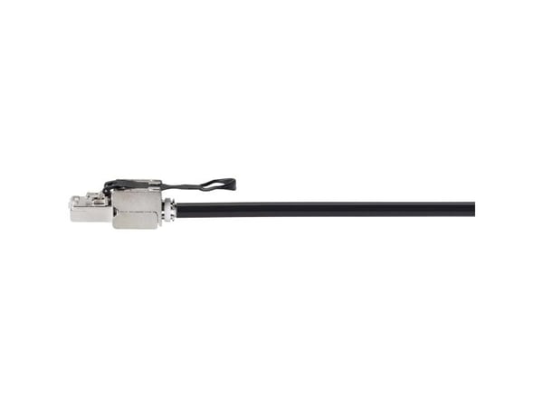 Renkforce RF-4538216, 0,5 m, Cat6a, S/FTP (S-STP), RJ-45, RJ-45, Sort