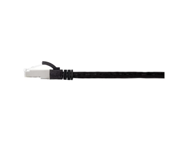 Renkforce RF-4538208, 60 m, Cat6a, S/FTP (S-STP), RJ-45, RJ-45, Sort