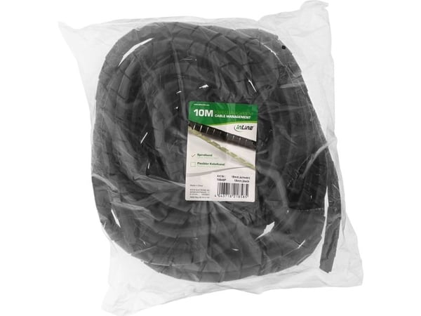InLine 59946P, Musta, 1,8 cm, 1 kpl