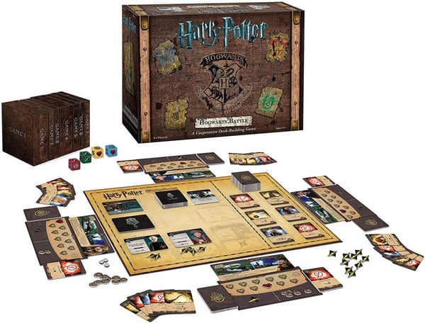 Usaopoly Harry Potter Hogwarts Battle A Cooperative Deck Building Game