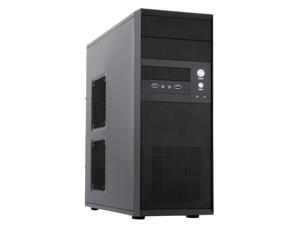 Chieftec Mesh Series CQ-01B-U3 - Tower - ATX - ingen strömförsörjning - svart - USB/ljud