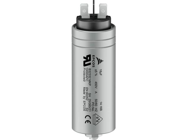 TDK B32332I6306J080 1 stk MKP-foliekondensator Stikvülling 30 µF 450 V/AC 5 % (Ø x L) 35 mm x 93 mm
