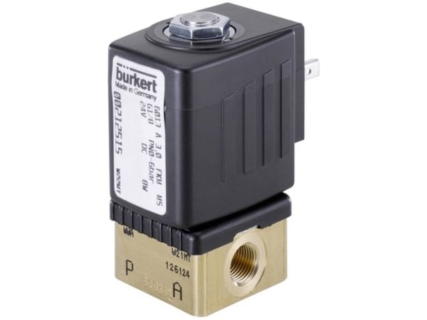 Bürkert Suoraohjattu venttiili 134237 6013 24 V/DC G 1/8 pistorasia Nimellismitta 2 mm 1 kpl 1 kpl