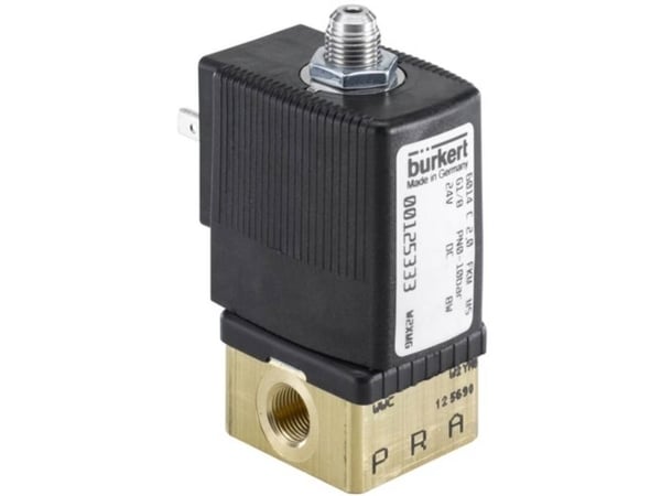 Bürkert Suoraohjattu venttiili 125333 6014 24 V/DC Runkomateriaali Messinki Tiivistemateriaali FKM 1 kpl