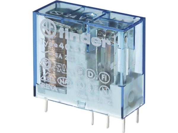 Finder 40.52.7.036.0000 Tulostusrele 36 V/DC 8 A 2 x vaihtokytkin 50 kpl