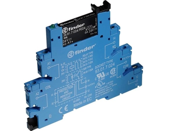 Finder halvlederrelé 38.81.7.006.9024, 1 stk