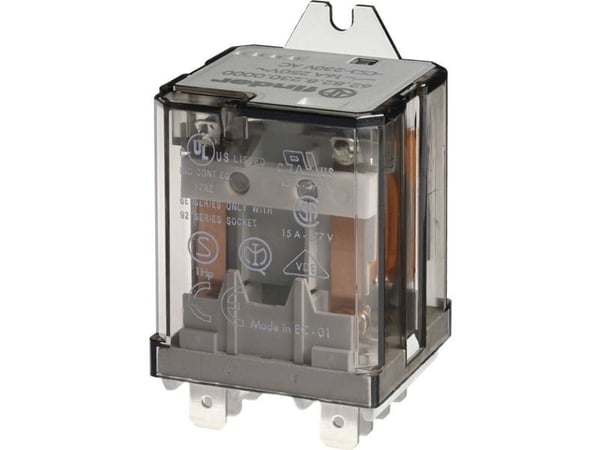 Finder 62.82.8.230.4009 pluggrelé 230 V/AC 16 A 2 x omkobler 1 stk