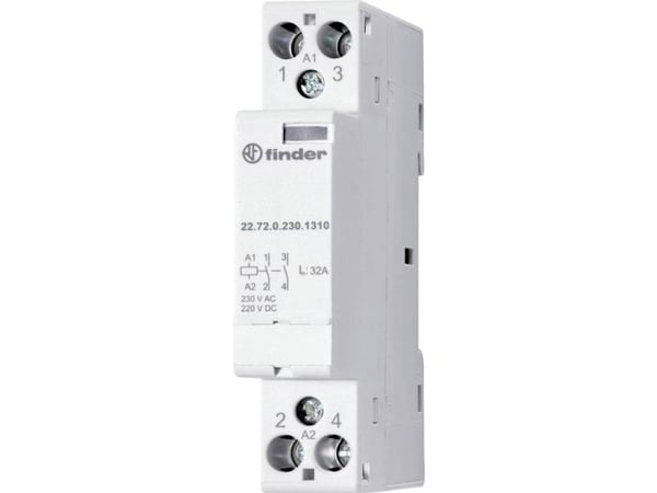 Finder 22.74.0.024.1717 Asennussuojaus 1 x katkaisija, 3 x katkaisija 230 V/AC, 400 V/AC 1 kpl 1 kpl
