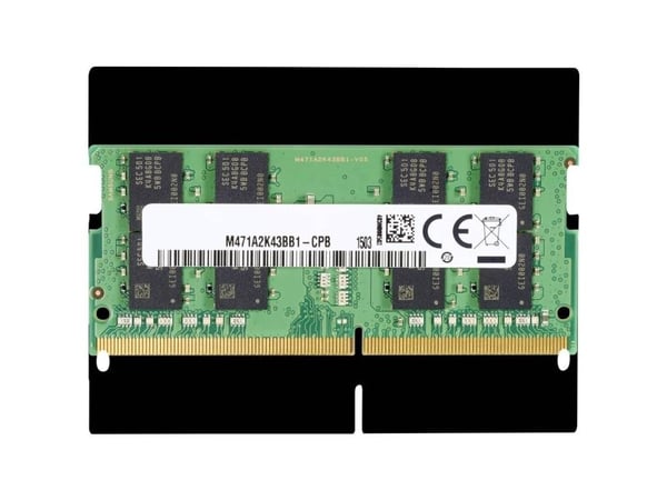 HP - DDR4 - modul - 16 GB - SO DIMM 260-pin - 3200 MHz / PC4-25600 - 1.2 V - ikke-bufret - ikke-ECC - for Elite Slice G2 (SODIMM); EliteDesk 705 G5...