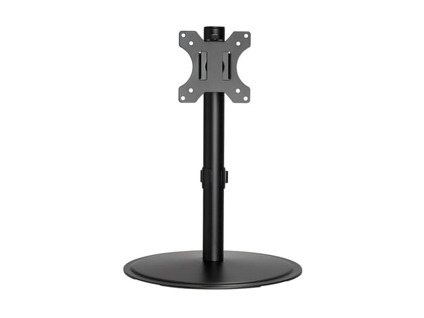 TECHly DESK 100 - Monteringssett (skrivebordsstativ) - for 2 skjermer - stål - svart - skjermstørrelse: 13"-32" - klemmemonterbar