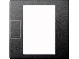 Merten MEG5775-0414, Antrasitt, Termoplast, Skrueløs, Blank, 1 stykker