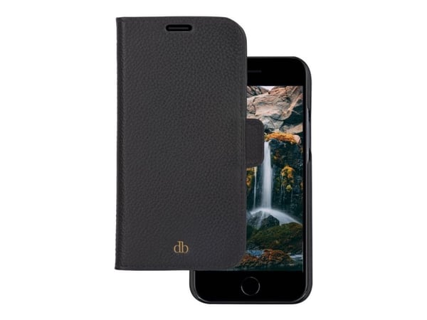 dbramante1928 New York - Lommebok for mobiltelefon - nattsvart - for Apple iPhone 7, 8, SE (2nd generation)
