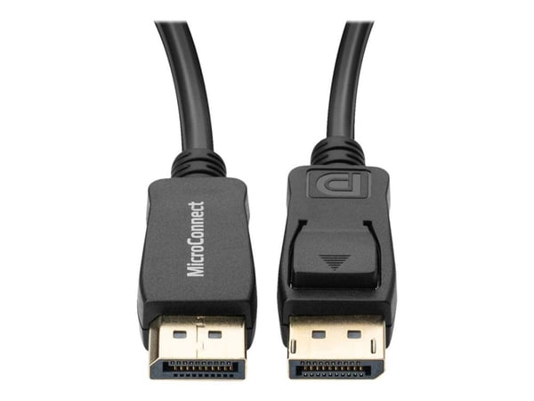 MicroConnect - DisplayPort-kabel - DisplayPort (hann) låst til DisplayPort (hann) låst - DisplayPort 1.2 - 50 cm - 4 K 60 Hz (4096 x 2160) støtte -...