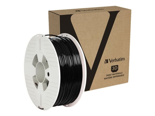 Verbatim - Svart, RAL 9017 - 1 kg - 126 m - PLA-filament (3D)