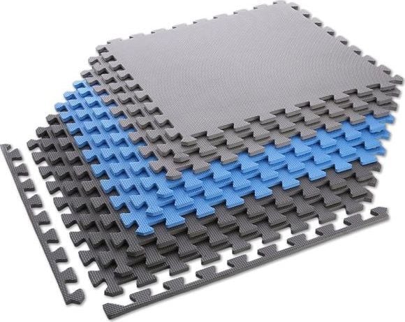 One Fitness beskyttelsesmatte MP10 180 x 180 x 1 cm flerfarget
