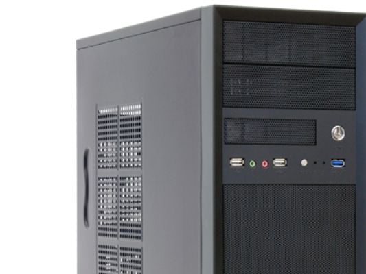 Chieftec CT-01B-350GPB, Mini Tower, PC, Musta, mikro ATX, SECC, 14 cm