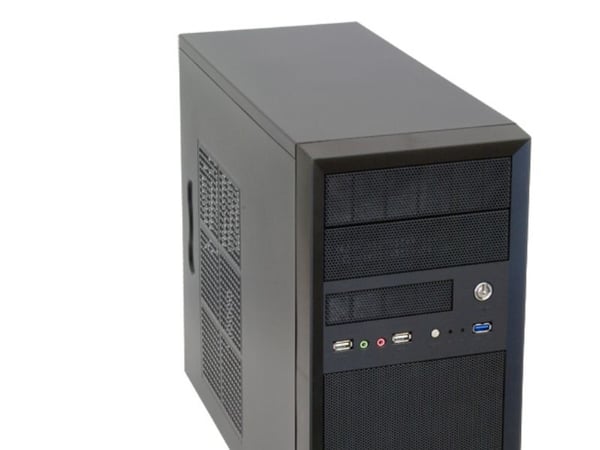 Chieftec CT-01B-350GPB, Mini Tower, PC, Musta, mikro ATX, SECC, 14 cm