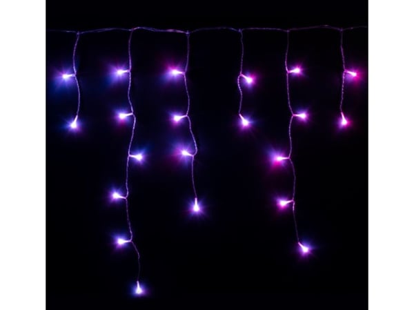 Twinkly Icicle - LED - RGB - 5x0.7m - 190 lys