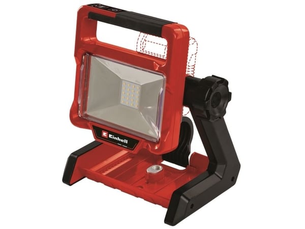 Einhell TE-CL 18/2000 LiAC - Solo, LED, 20 ampuller, 1,23 kg, Sort, Rød, Frittstående arbeidslys - SOLO