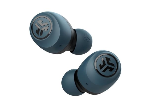 JLab Audio Go Air - True wireless-hodetelefoner med mikrofon - i øret - Bluetooth - svart, marineblå