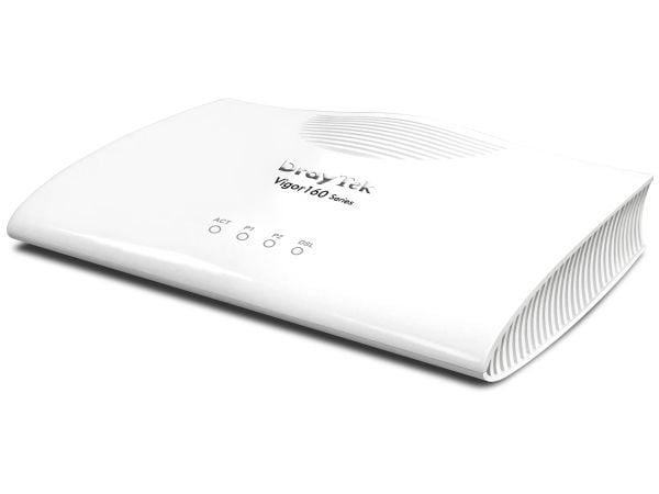 Draytek Vigor 167 - Ruter - DSL-modem - 2-ports switch - GigE