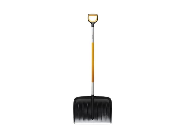 Fiskars 1057186, Snøskuffe, Metall, Sort, Oransje, Regulerbar, Ergonomisk, Polen, 53,2 cm