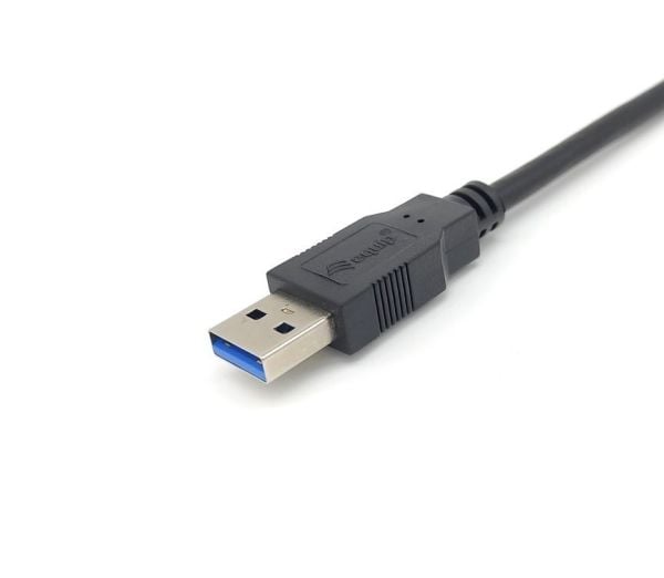 Equip 128344, 2 m, USB A, USB C, USB 3.2 Gen 1 (3.1 Gen 1), 5 Gbit/s, Sort