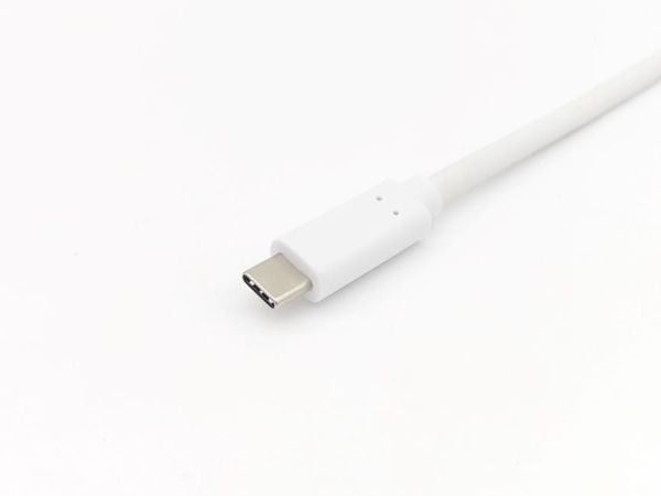 Equip 128361, 1 m, USB C, USB C, USB 3.2 Gen 1 (3.1 Gen 1), 5000 Mbit/s, Hvid