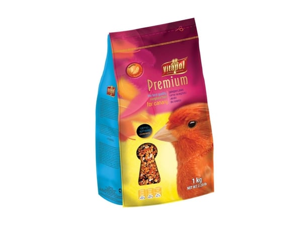 Vitapol zvp-0252, Maskar, 1 kg, Kanariefågel, Vitamin A, Vitamin D3, Vitamin E, canary seed, white millet0142e, millet u017cu00f3u0142te, red mille...