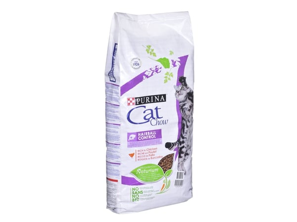 Purina Cat Chow Hairball Control, kylling, 15 kg