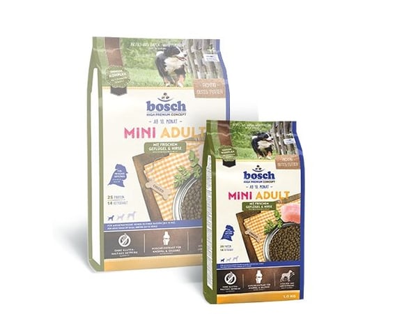 Bosch dyrefôr Mini Voksen Drób & Proso - 1 kg